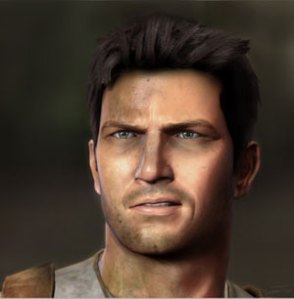 The 'ruggedly' handsome, smart-ass Nathan Drake.