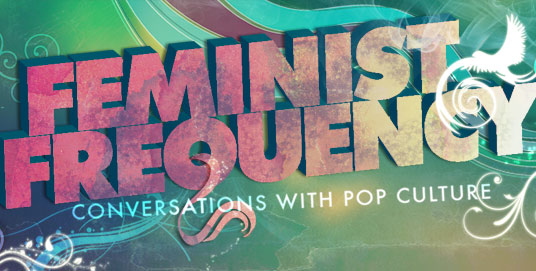 Feminist Frequency's banner.